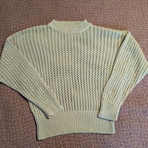 Micaela Greg Ridge Sweater | Size M in Mint Green